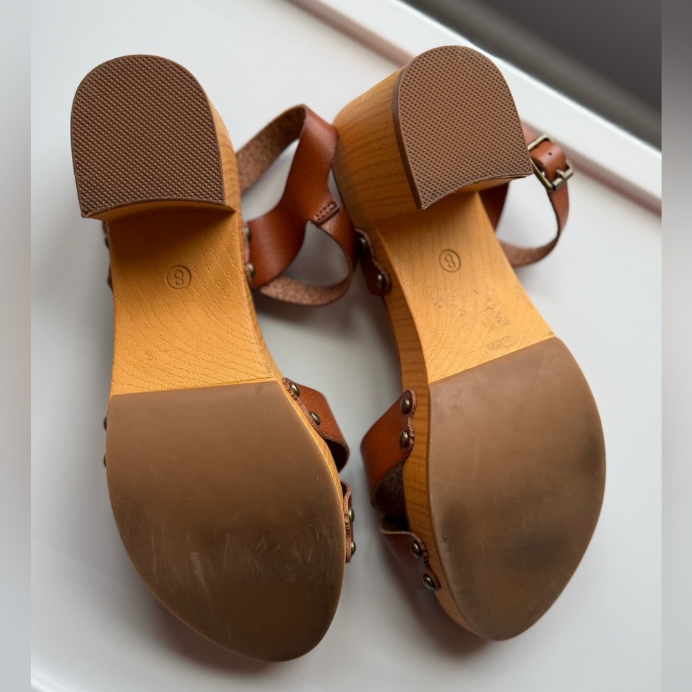 MIA Strappy Block Heels - Size 8 - Picture 4 of 5